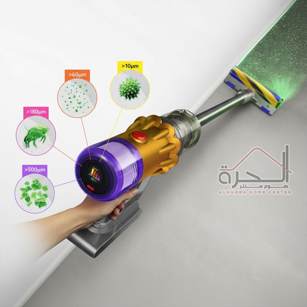 مكنسة لاسلكي Dyson V12 Detect Slim Absolute