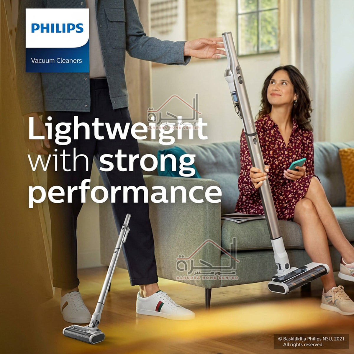 مكنسة لا سلكية Philips Series 4000 XC4201/