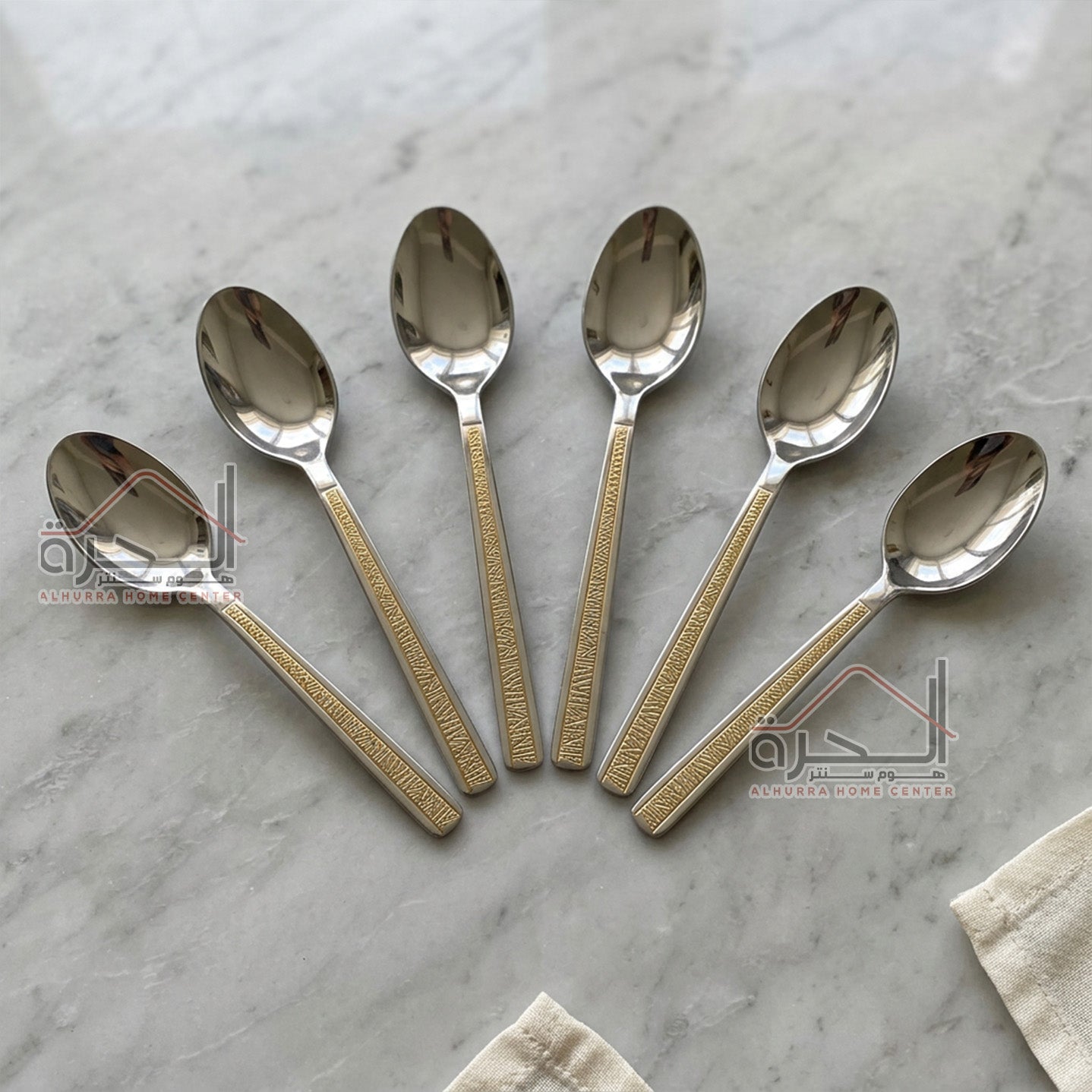معالق ستانلس حجم صغير عدد 6 RS265