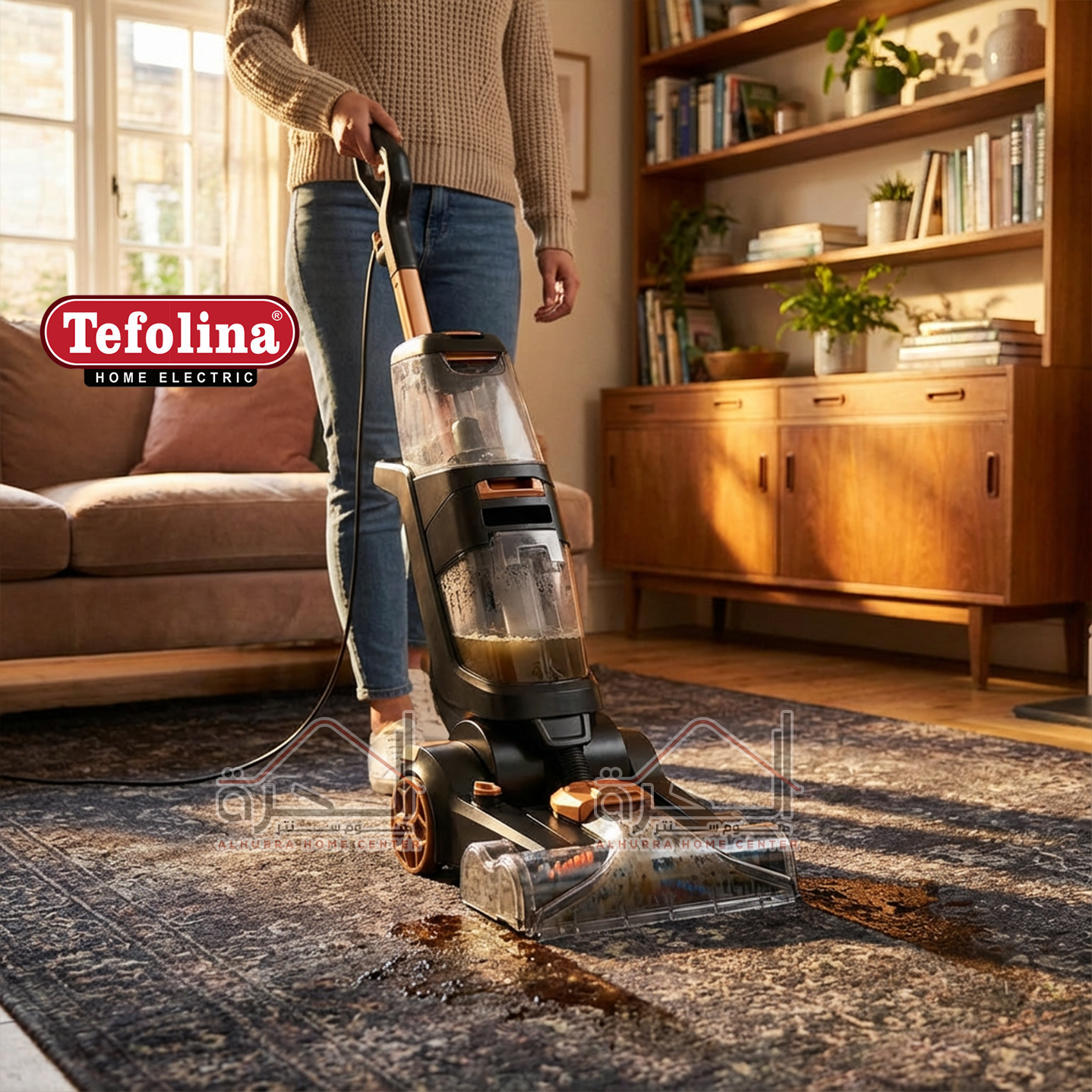 مكنسة غسيل السجاد من TEFOLINA