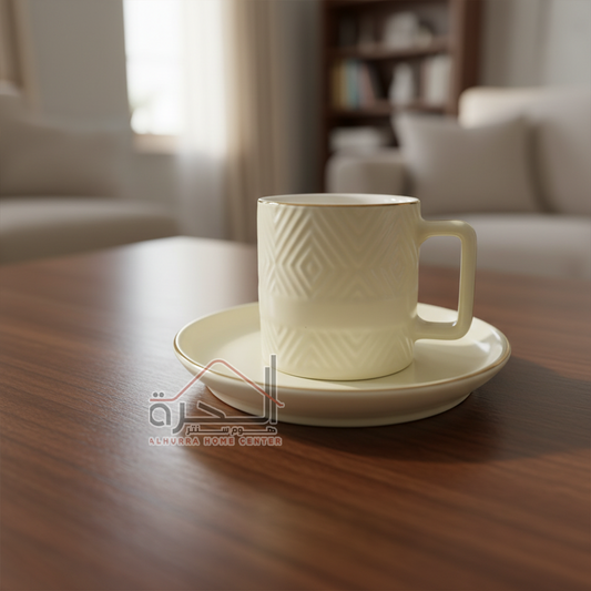 فناجين قهوة فاتح AMBER عدد 12