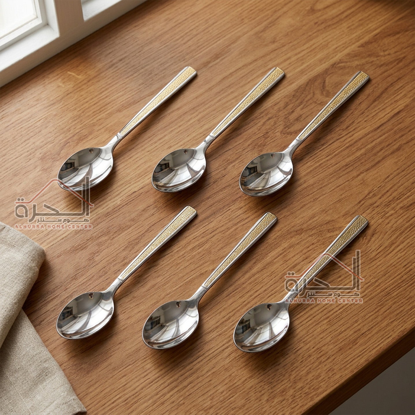 معالق ستانلس حجم صغير عدد 6 RS265