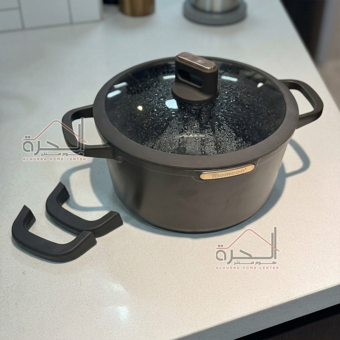 طقم طناجر جرانيت Momcoc 5 قطع