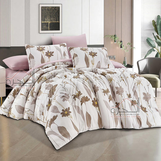 طقم لحاف صيفي 6 قطع مجوز Flower D04