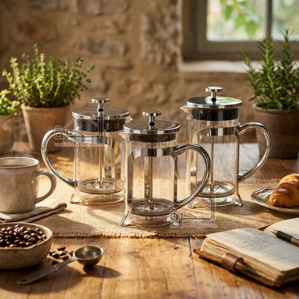 French Press بريق حراري