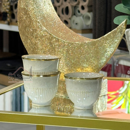 فناجين قهوة سادة Glazed