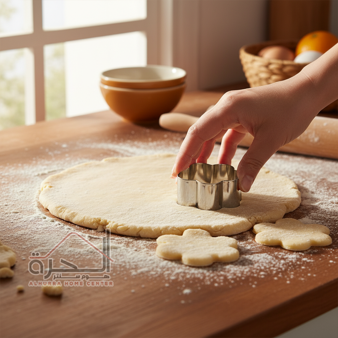 قطاعة عجين شكل وردة 8 سم
