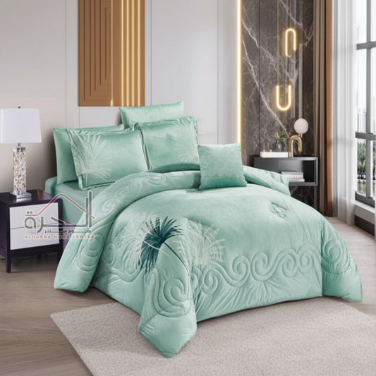 حرام مجوز 7 قطع شتوي اخضر Spike