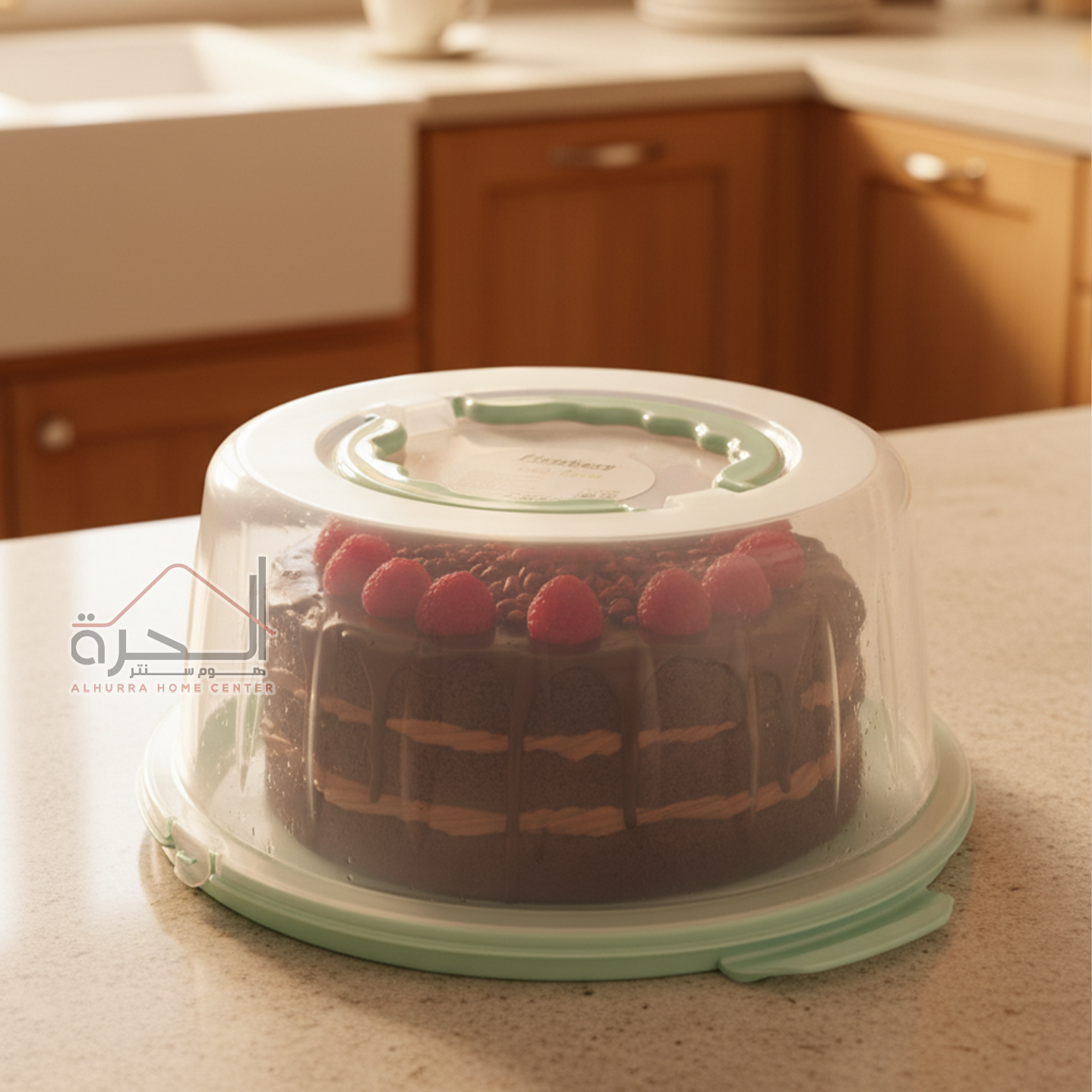 حافظة كيك و حلويات بلاستك Gondol