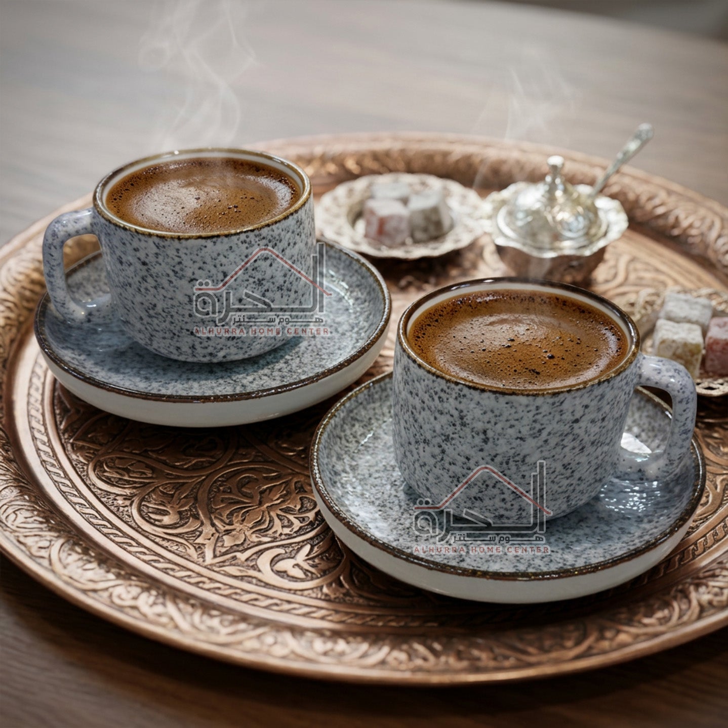 طقم فناجين قهوة 6 فناجين سكني