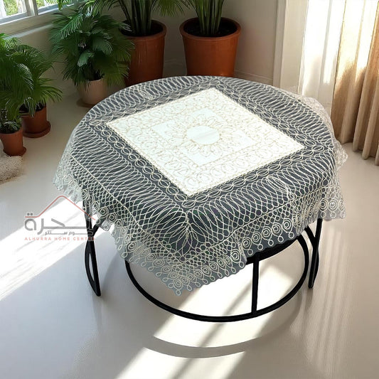 شرشف طاولة وسط 90*90 سم