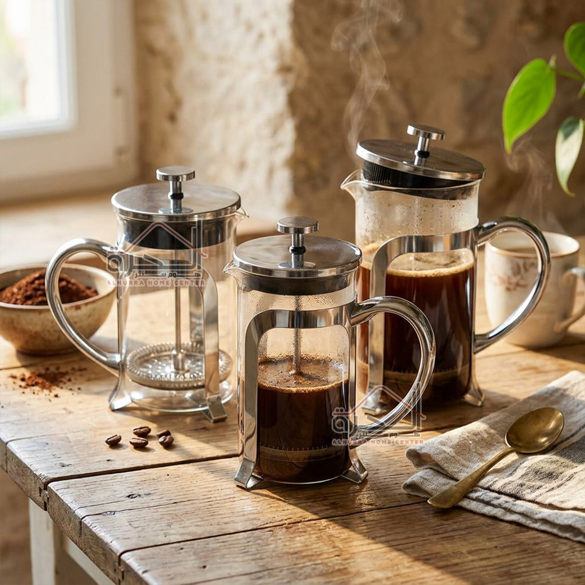 French Press بريق حراري