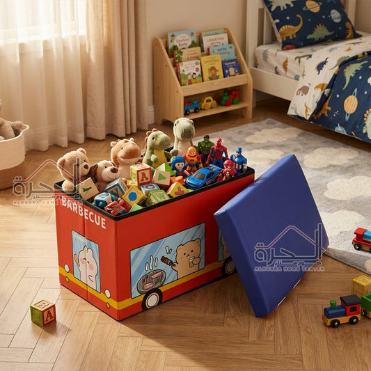 صندوق العاب مع مقعد 50*30*30 سم