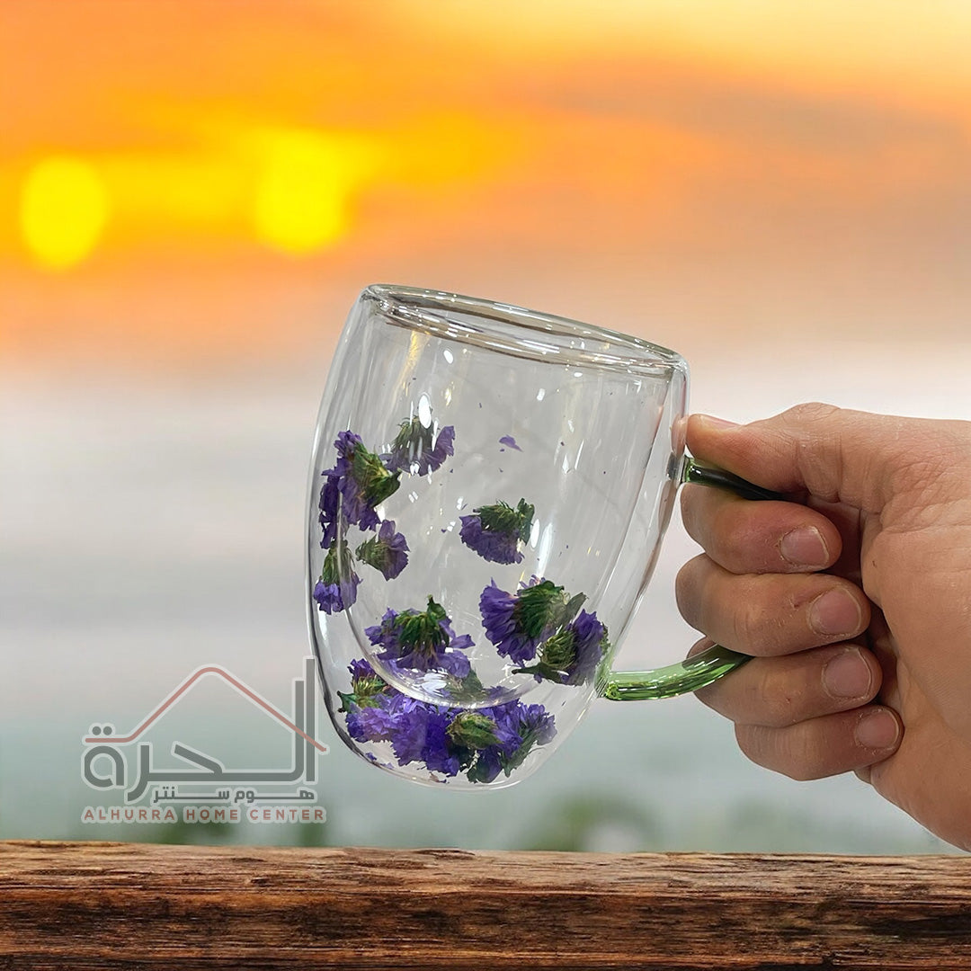 كاسة دبل جلاس Double Glass 350 مل