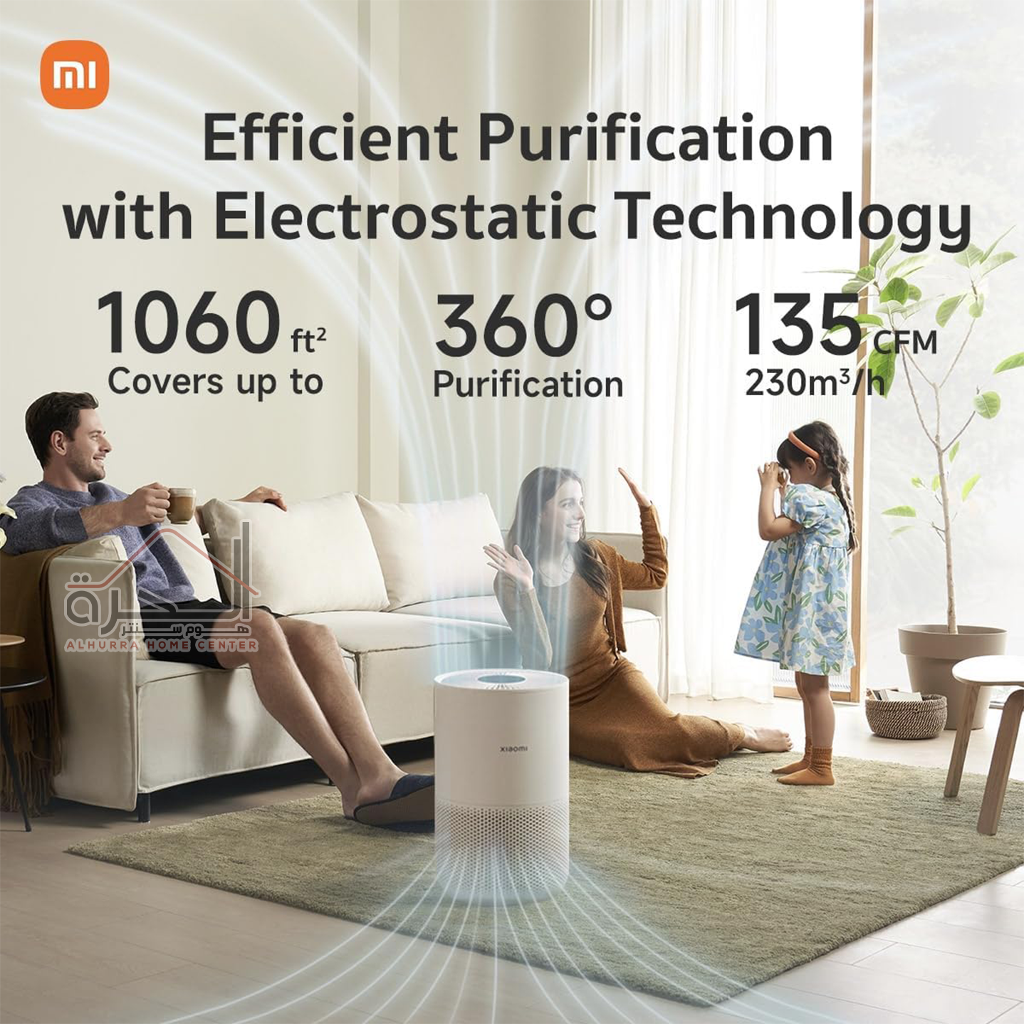 xiaomi smart air purifier 4 compact منقي هواء