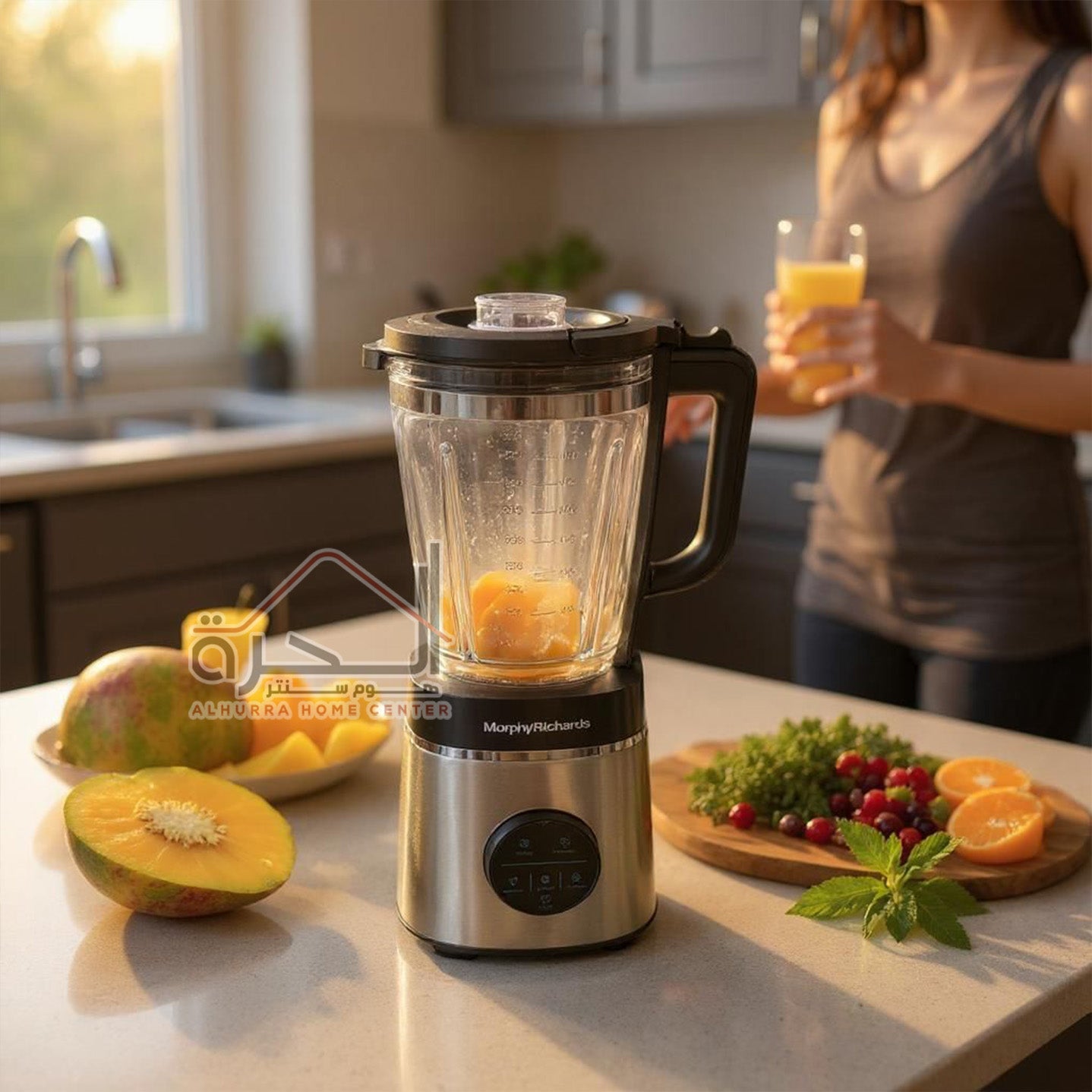 خلاط زجاج قوة 1000 واط Morphy Richards