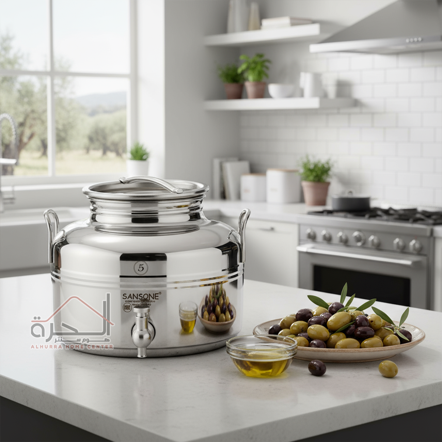 برميل زيت نوريستا حجم 10 لتر Sansone Premium
