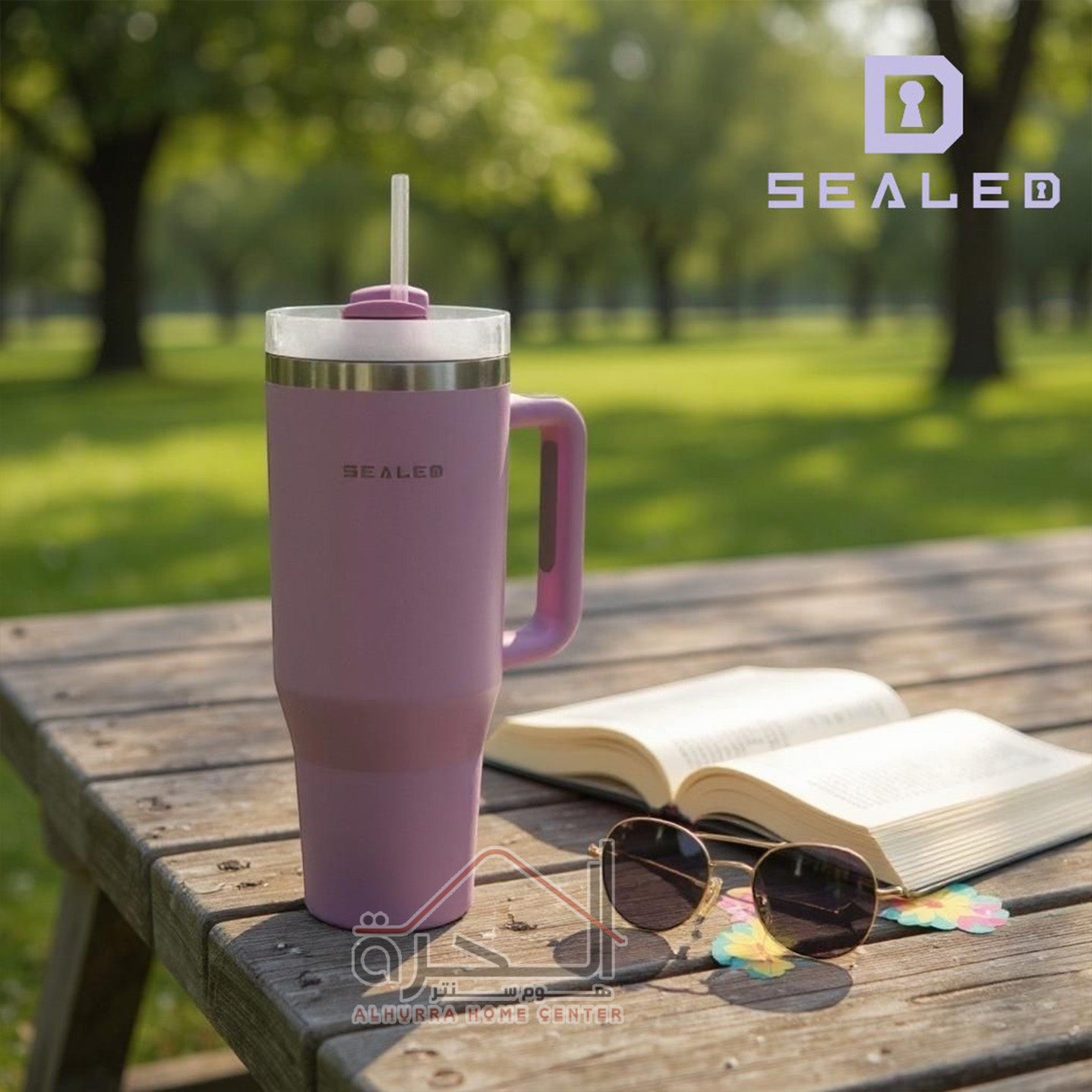 كاسة Tumbler حجم 1200 مل Sealed