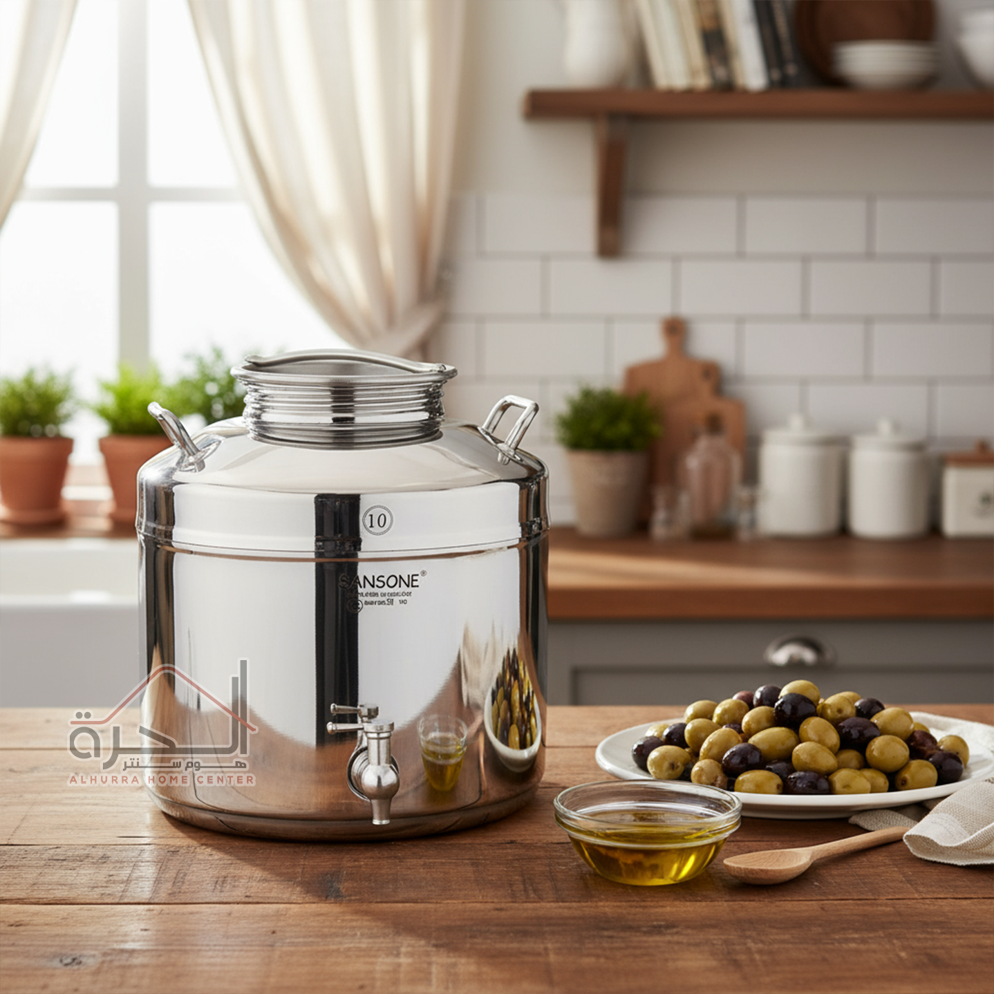 برميل زيت نوريستا حجم 15 لتر Sansone Premium