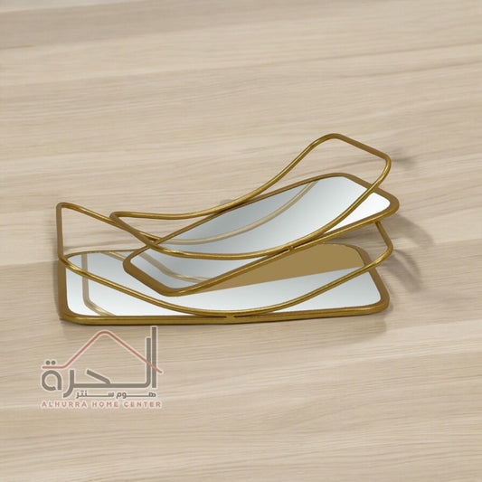 طقم صواني قطعتين مستطيل A03