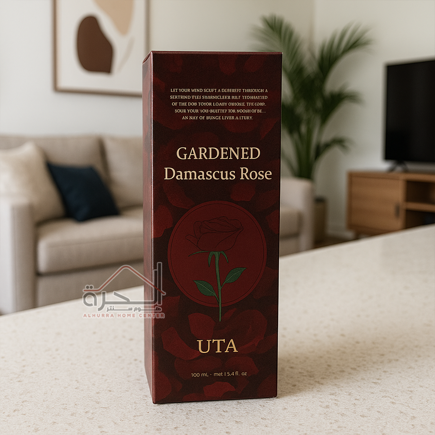 معطر جو مع عيدان 200 مل UTA Damascus Rose