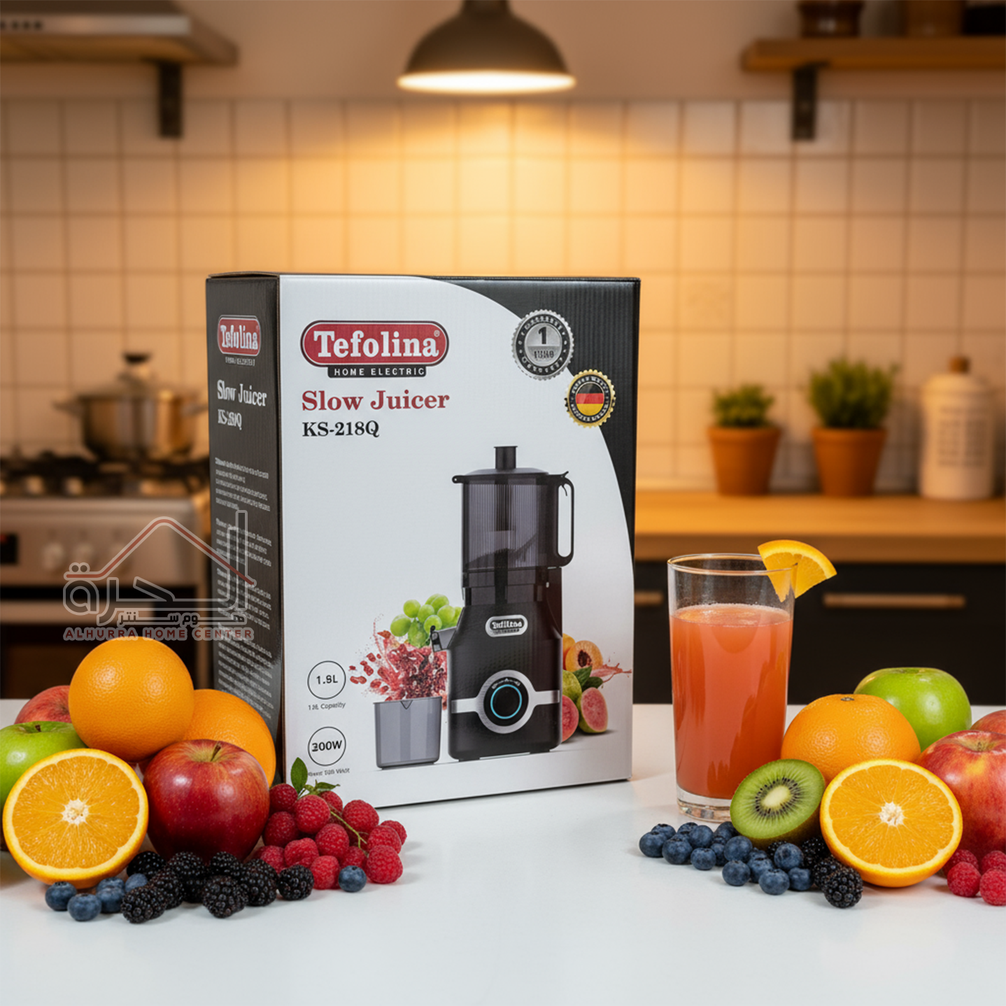 عصارة Slow Juicer Tefolina