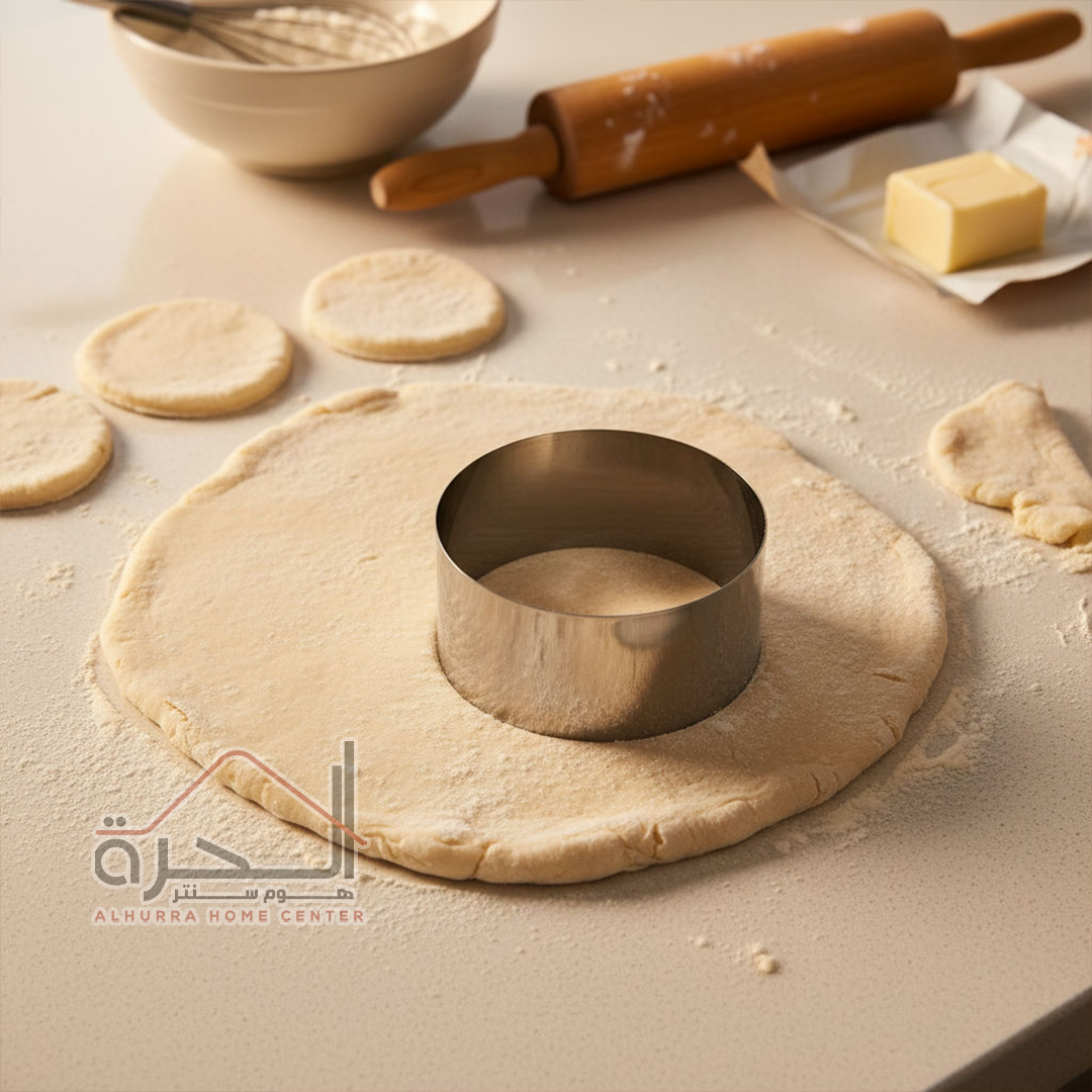 قطاعة عجين شكل دائرة 8 سم