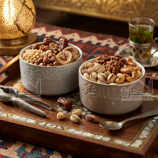 صحون مكسرات عدد 6 جوار