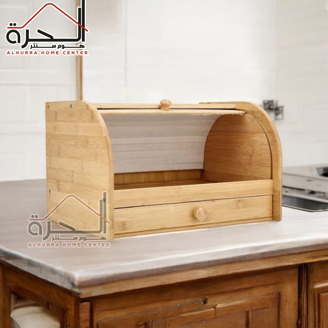 علبة خبز بامبو (جرارين)