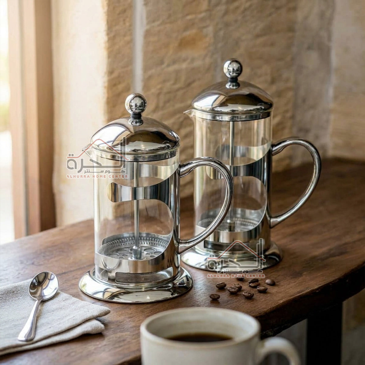 French Press بريق حراري