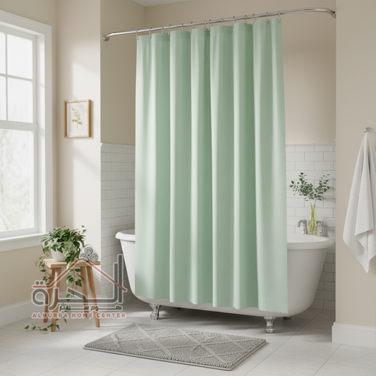 برداية حمام اخضر Waterproof سادة