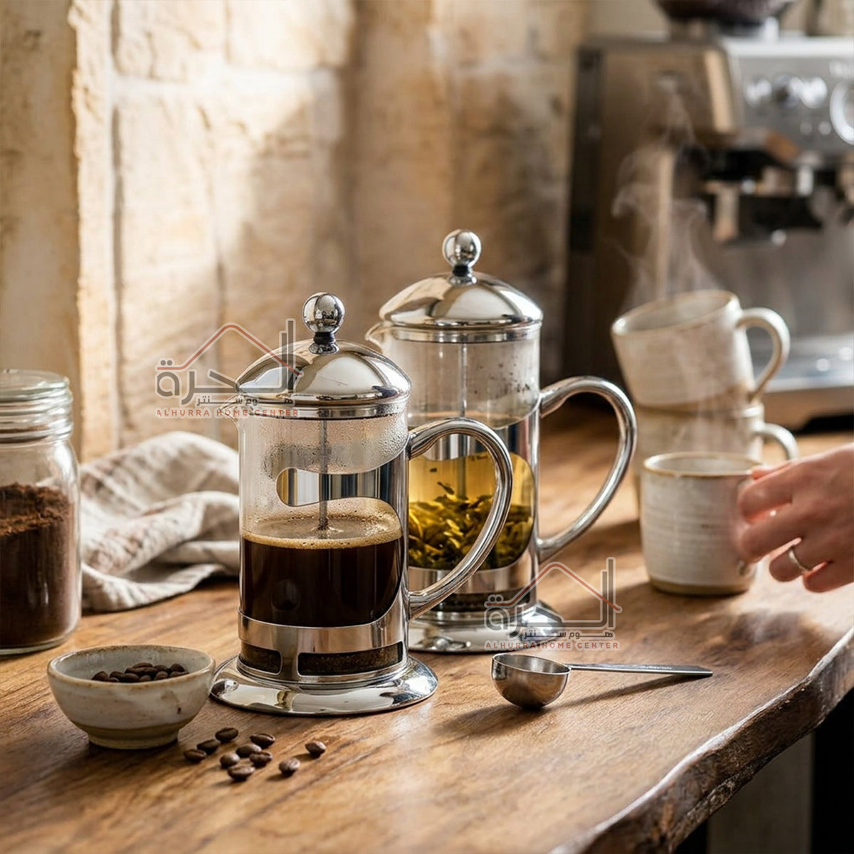 French Press بريق حراري