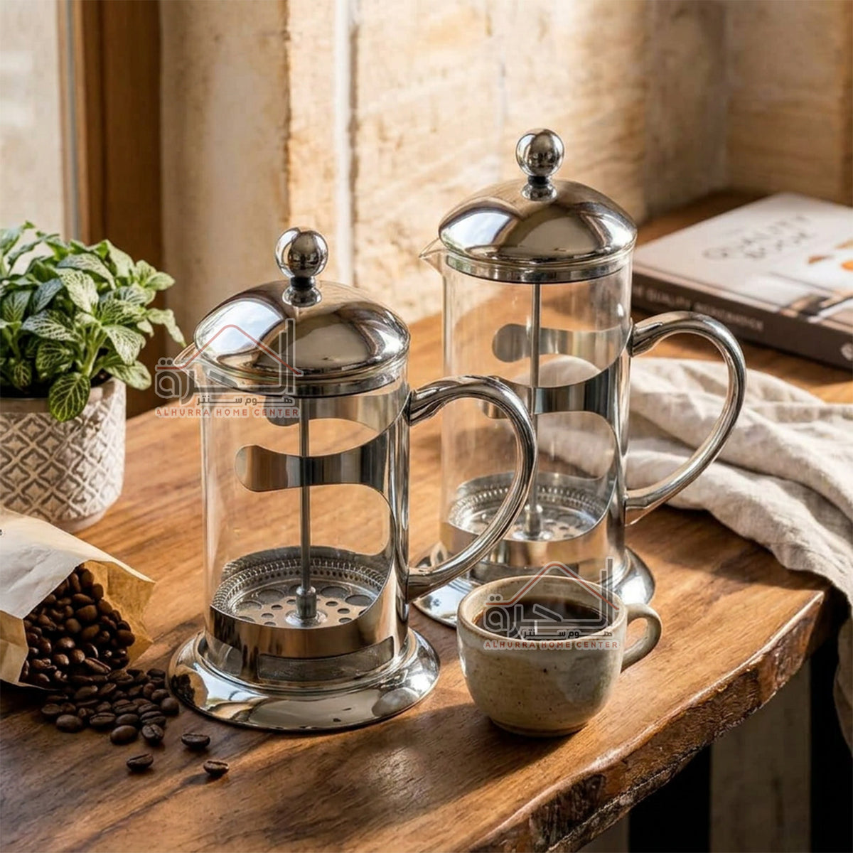 French Press بريق حراري