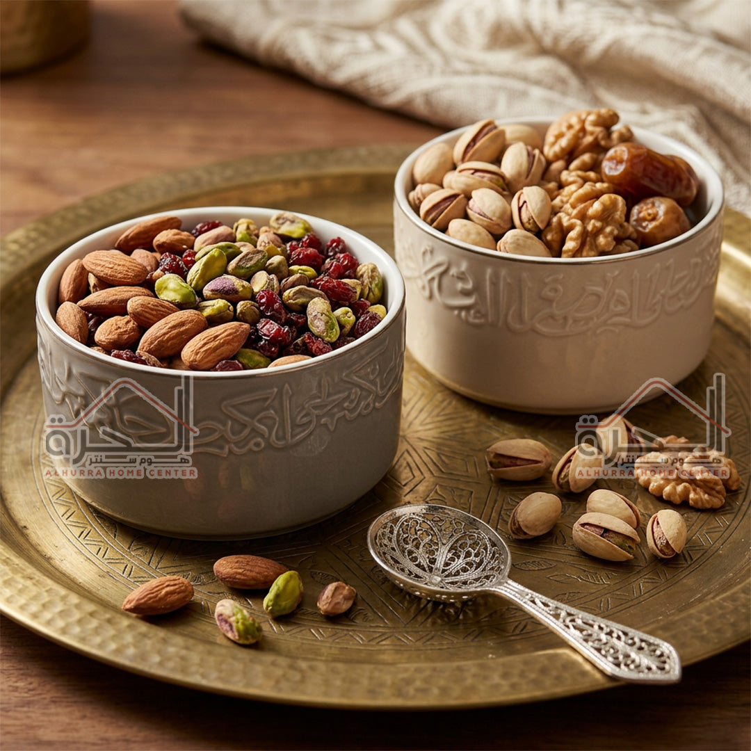 صحون مكسرات عدد 6 جوار