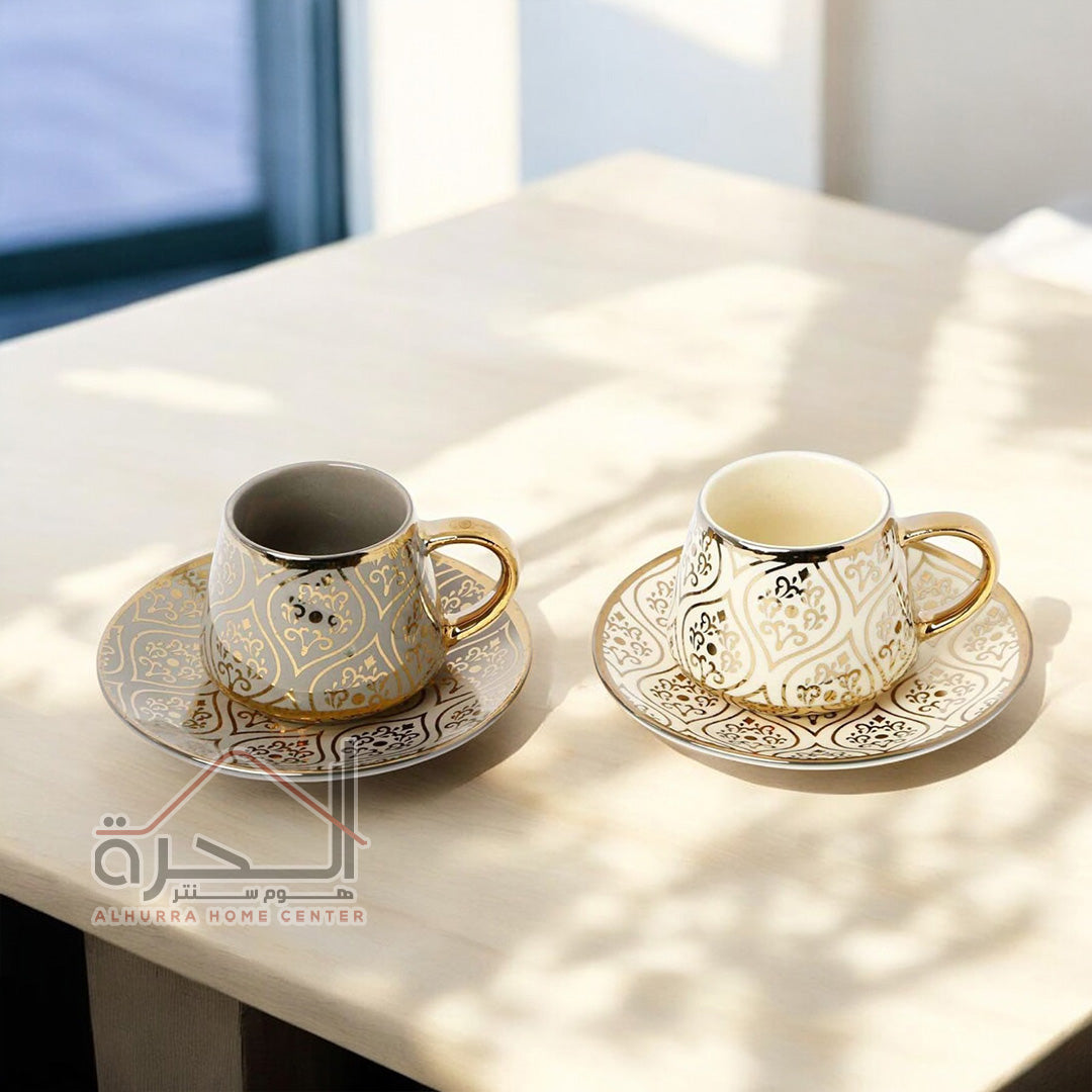 فناجين قهوة عدد 12
